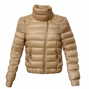 Mangano Puffer Jacket Gold Beige Size IT 42 (fits like XS)